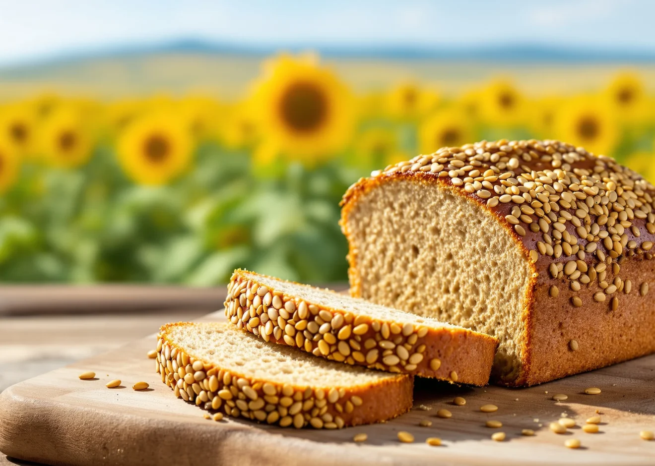 A beautiful, sun-drenched scene.