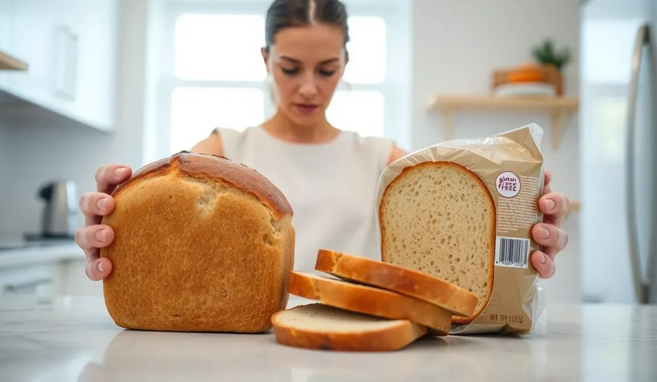 Ocena tego, czy chleb bezglutenowy jest zdrowy: porównanie składu pieczywa bezglutenowego z tradycyjnym chlebem pełnoziarnistym.