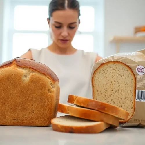 Ocena tego, czy chleb bezglutenowy jest zdrowy: porównanie składu pieczywa bezglutenowego z tradycyjnym chlebem pełnoziarnistym.