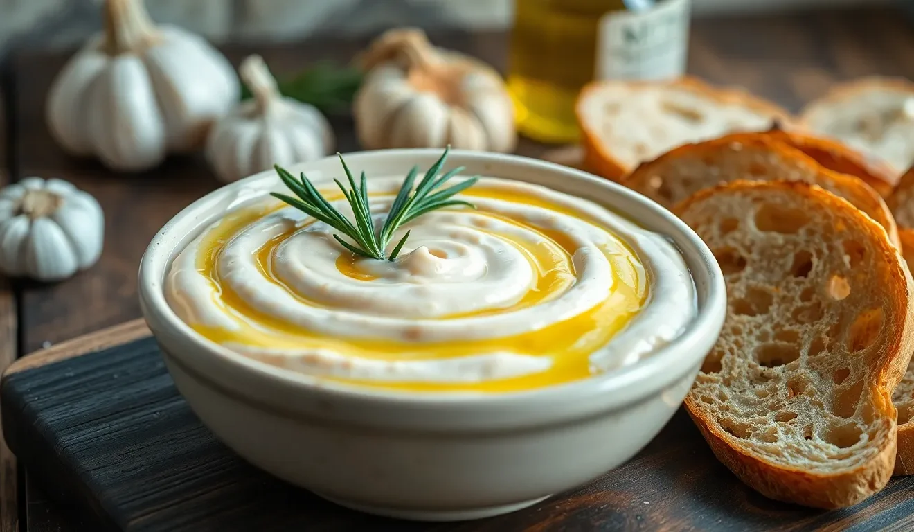 Prosty przepis na pastę z białej fasoli z puszki w stylu toskańskim, podana z chrupiącymi grzankami i rozmarynem.